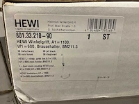 Hewi 801.33.210-90 hoeksteun met douchekophouder (6x) - afbeelding 3 van  3