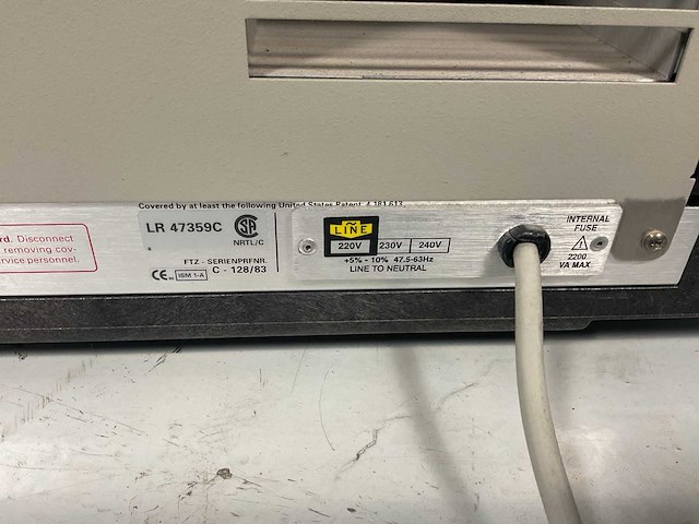 Hewlett packard 5890 series 2 diverse laboratoriumapparatuur - afbeelding 3 van  11