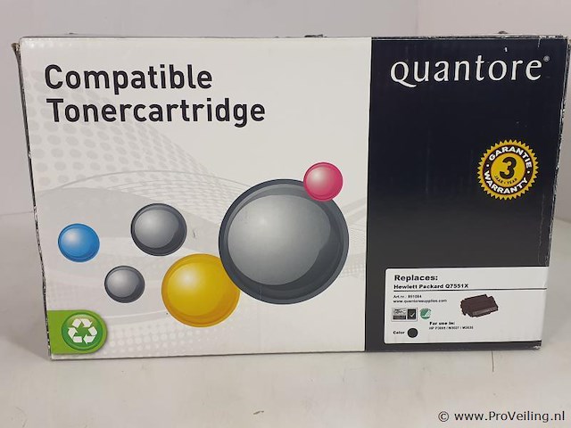 Hewlett packard compatibel tonercartridge 851084 - afbeelding 3 van  4