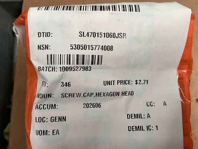 Hexagon head screw cap (346x) - afbeelding 3 van  4