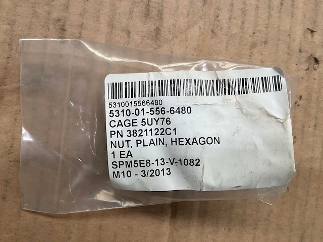 Hexagon plain nut (103x) - afbeelding 4 van  6