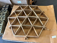 Hexagon wandrek - afbeelding 1 van  9
