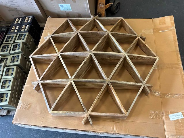 Hexagon wandrek - afbeelding 2 van  9