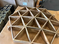Hexagon wandrek - afbeelding 5 van  9