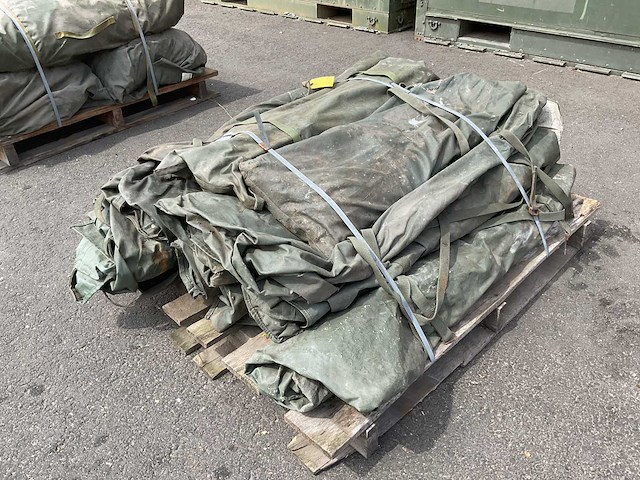 Hexagonale legertent palen en zaken - afbeelding 2 van  5