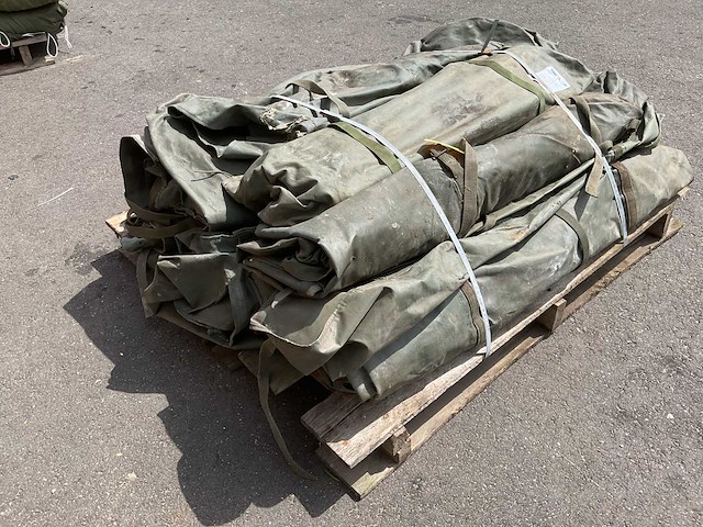 Hexagonale legertent palen en zaken - afbeelding 1 van  5