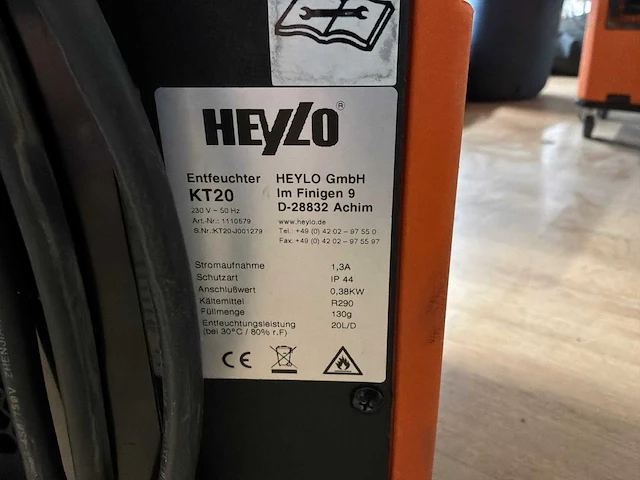 Heylo kt 20 bouwdroger - afbeelding 6 van  6