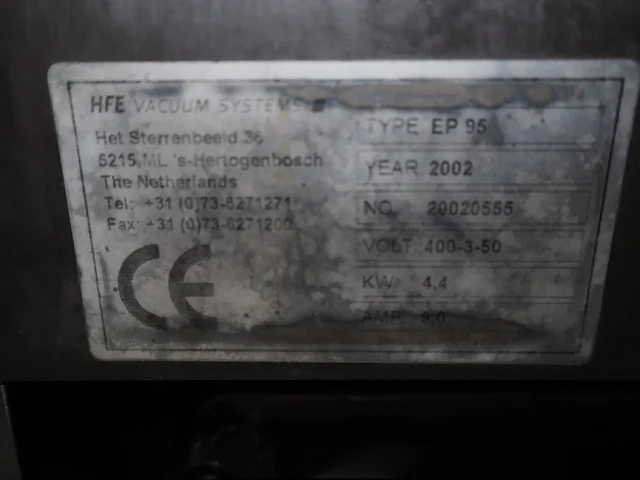 Hfe vacuum systems - afbeelding 9 van  9