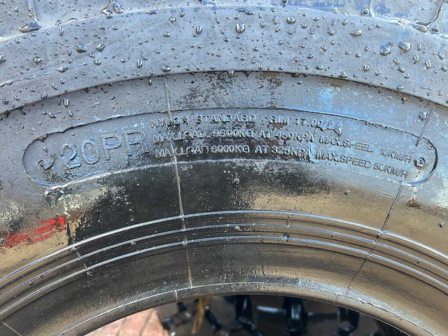 Hfx 20.5 x 25 loader banden (4x) - afbeelding 5 van  5