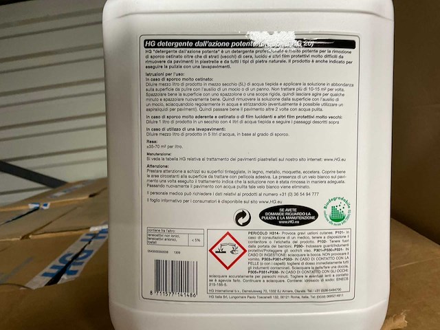 Hg prodotto 20 vloerreiniger (36x) - afbeelding 4 van  4