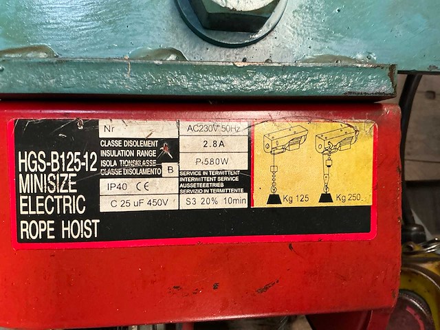 Hgs-b125-12 kabellier - afbeelding 5 van  5