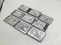 Hgst wd seagate toshiba 500gb sata laptop interne hardeschijf (9x)