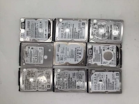 Hgst wd seagate toshiba 500gb sata laptop interne hardeschijf (9x) - afbeelding 4 van  6