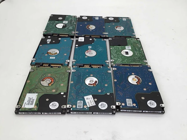 Hgst wd seagate toshiba 500gb sata laptop interne hardeschijf (9x) - afbeelding 6 van  6