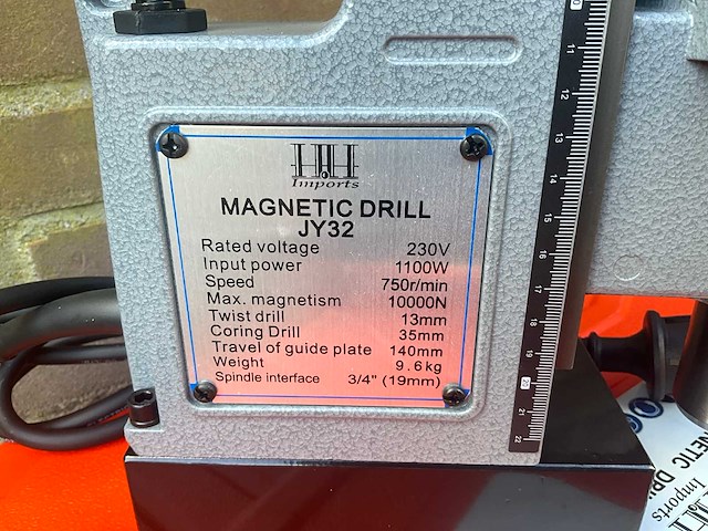Hh - 2025 - jy32 - magnetische boormachine - afbeelding 13 van  18