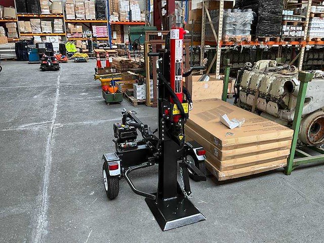 Hh - houtklover 22 ton - verticale kloofmachine - afbeelding 2 van  13