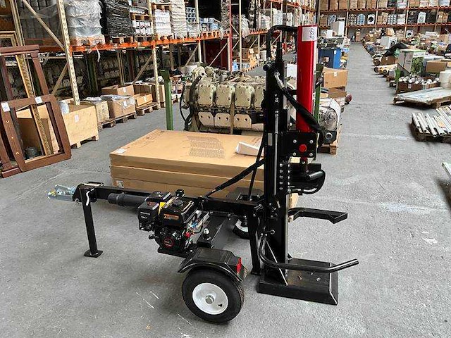 Hh - houtklover 22 ton - verticale kloofmachine - afbeelding 7 van  13