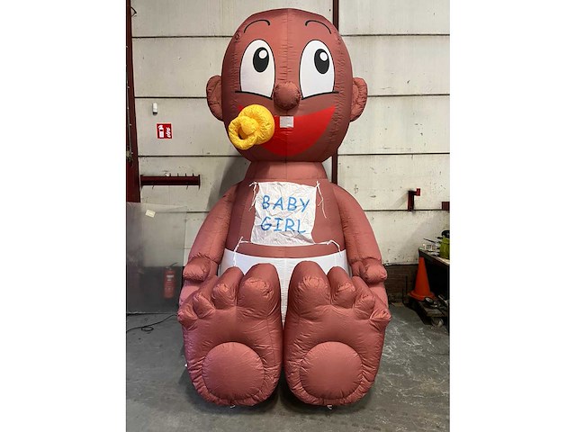 Hh - opblaasbare baby classic - kiddy ride - afbeelding 2 van  5