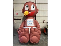 Hh - opblaasbare baby classic - kiddy ride - afbeelding 3 van  5