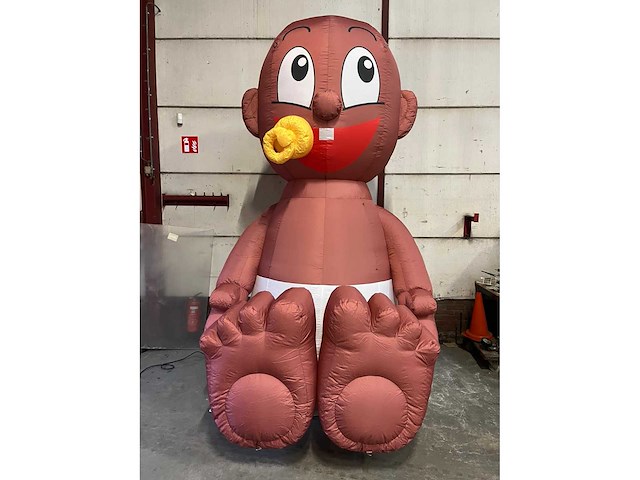 Hh - opblaasbare baby classic - kiddy ride - afbeelding 5 van  5