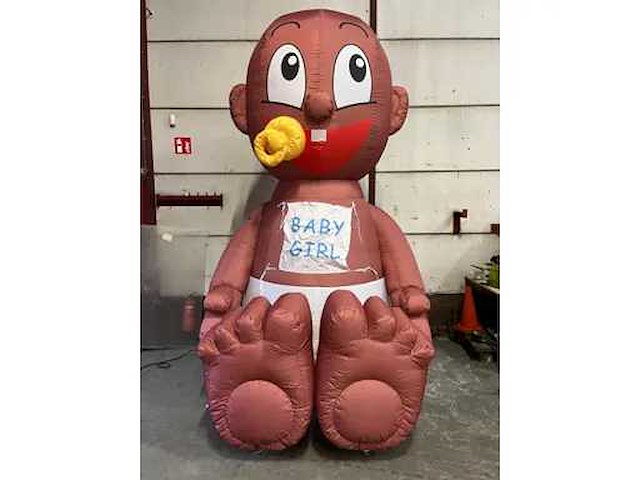Hh - opblaasbare baby classic - kiddy ride - afbeelding 4 van  4
