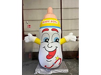 Hh - opblaasbare babyfles - kiddy ride - afbeelding 2 van  2