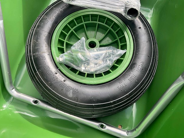 Hh - poly 160 liter 1 wiel - kruiwagen - afbeelding 10 van  23