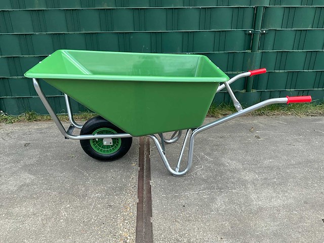Hh - poly 160 liter 1 wiel - kruiwagen - afbeelding 2 van  23