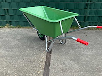 Hh - poly 160 liter 1 wiel - kruiwagen - afbeelding 4 van  12