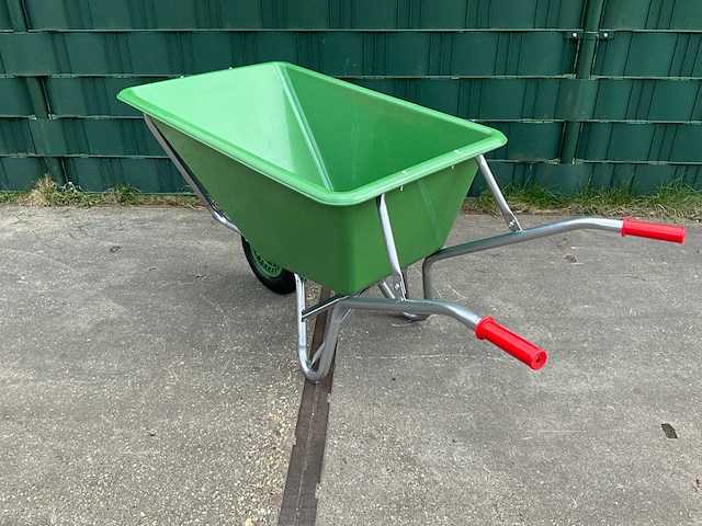 Hh - poly 160 liter 1 wiel - kruiwagen - afbeelding 2 van  7