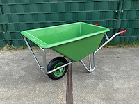 Hh - poly 160 liter 1 wiel - kruiwagen - afbeelding 1 van  7