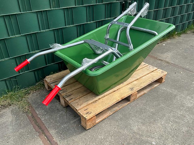 Hh - poly 160 liter 1 wiel - kruiwagen - afbeelding 4 van  7