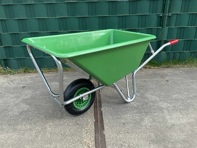 Hh - poly 160 liter 1 wiel - kruiwagen - afbeelding 3 van  23