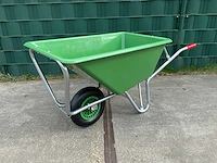 Hh - poly 160 liter 1 wiel - kruiwagen - afbeelding 3 van  23