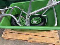 Hh - poly 160 liter 2 wielen - kruiwagen - afbeelding 5 van  18