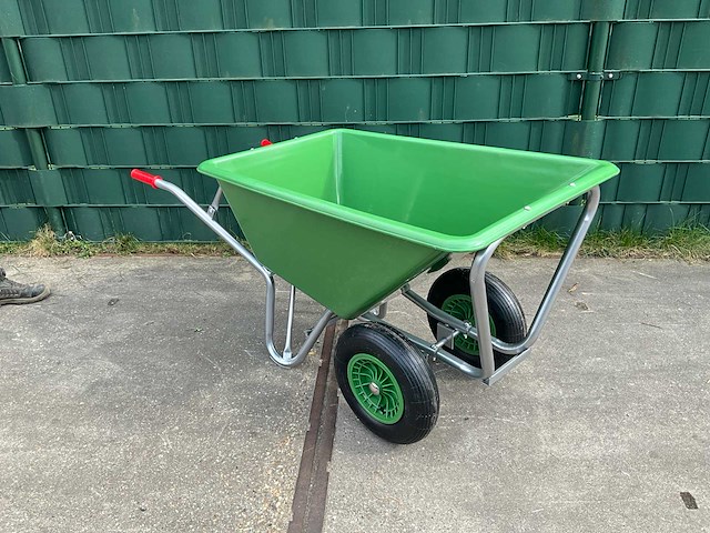 Hh - poly 160 liter 2 wielen - kruiwagen - afbeelding 11 van  18