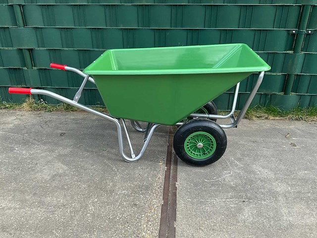 Hh - poly 160 liter 2 wielen - kruiwagen - afbeelding 7 van  12