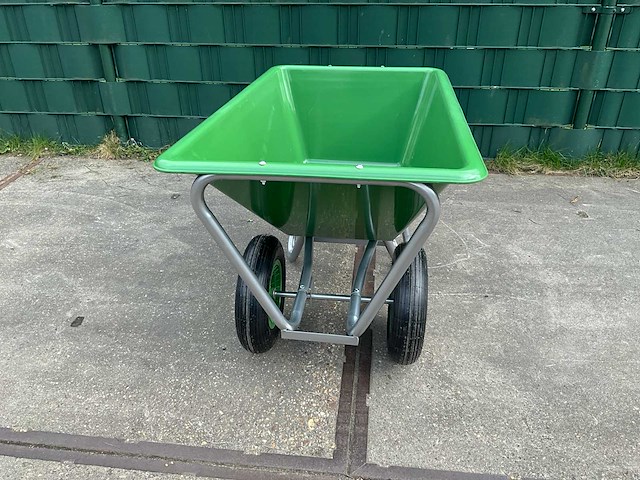 Hh - poly 160 liter 2 wielen - kruiwagen - afbeelding 9 van  12