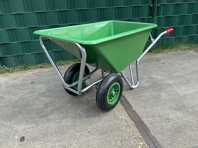 Hh - poly 160 liter 2 wielen - kruiwagen - afbeelding 10 van  12