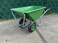 Hh - poly 160 liter 2 wielen - kruiwagen - afbeelding 10 van  12