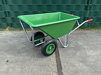 Hh - poly 160 liter 2 wielen - kruiwagen - afbeelding 5 van  17