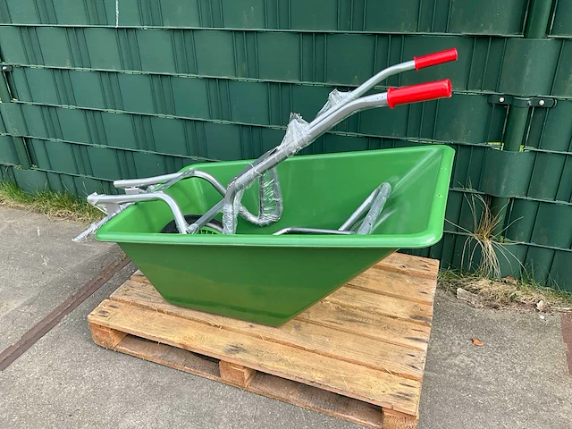 Hh - poly 160 liter 2 wielen - kruiwagen - afbeelding 4 van  18