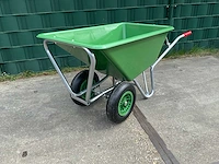 Hh - poly 160 liter 2 wielen - kruiwagen - afbeelding 16 van  18