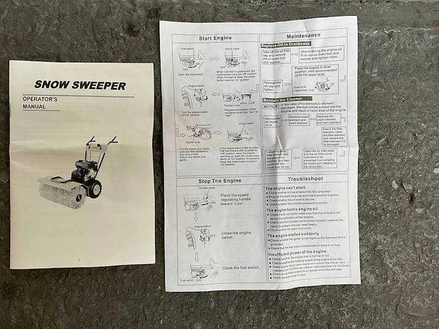 Hh - rolbezem - veegmachine / sneeuwschuiver - 2026 - afbeelding 5 van  17