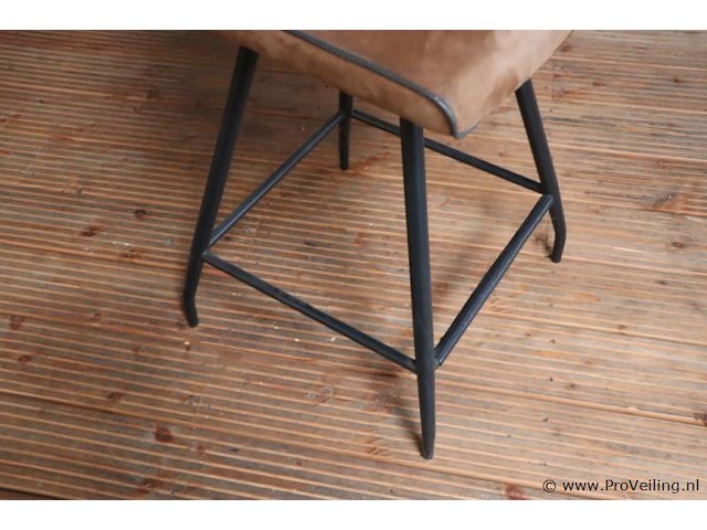 H&h barstoel - 42x40x100cm - afbeelding 2 van  6