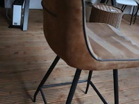 H&h barstoel - 42x40x100cm - afbeelding 4 van  6