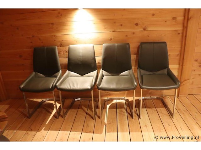 H&h eetkamerstoelen - 4 stuks - afbeelding 1 van  5