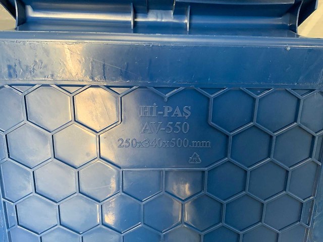 Hi-pas av-550 magazijnbak 500x320x250mm (84x) - afbeelding 3 van  3