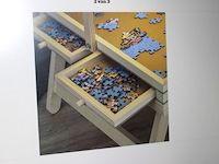Hi puzzelplaat met opberglades - incusief verlichting - 72 x 53 cm - 1.000 stukjes - afbeelding 6 van  7