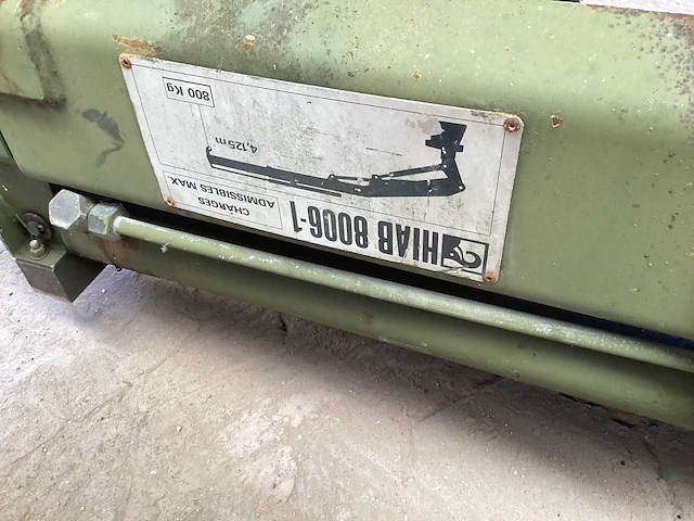 Hiab 8006-1 laadkraan - afbeelding 4 van  4